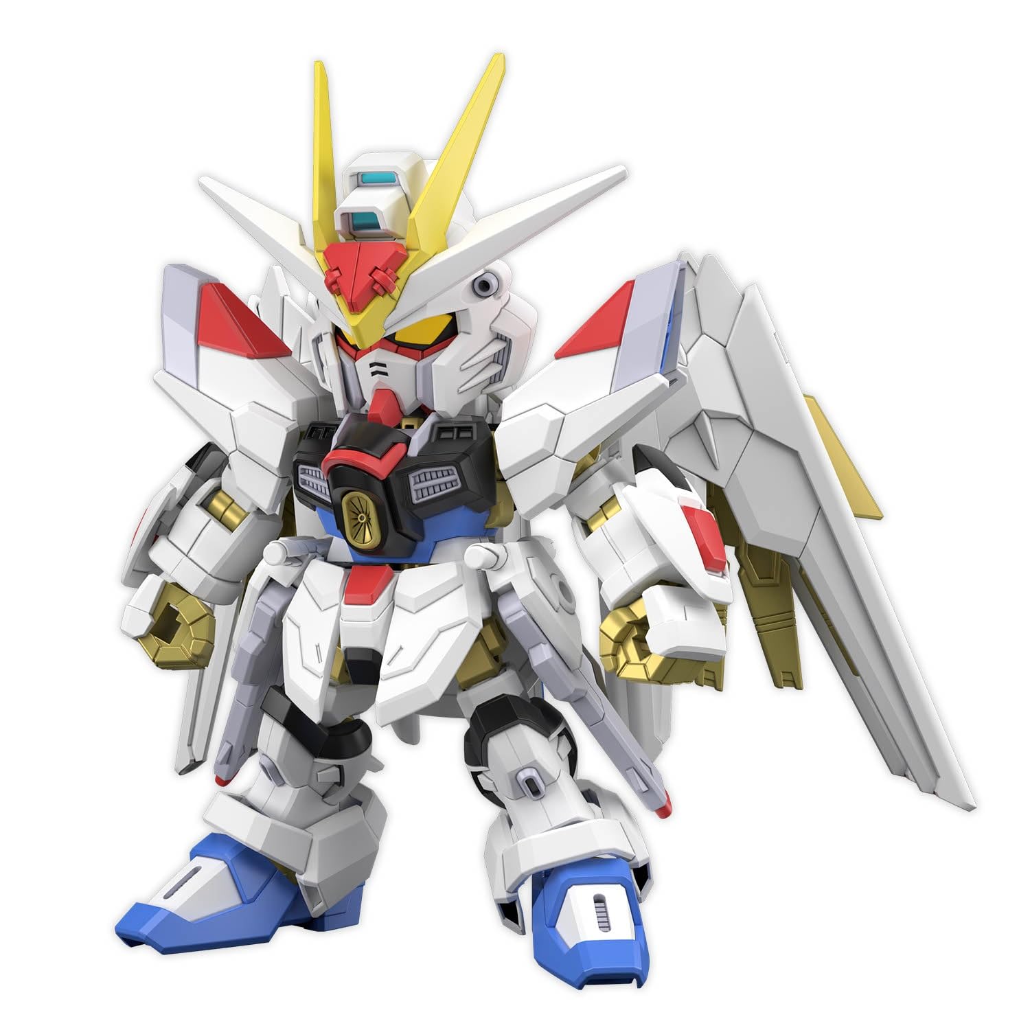 SDガンダム クロスシルエット SDCS 機動戦士ガンダムSEED FREEDOM マイティーストライクフリーダムガンダム 色分け済みプラモデル商品画像