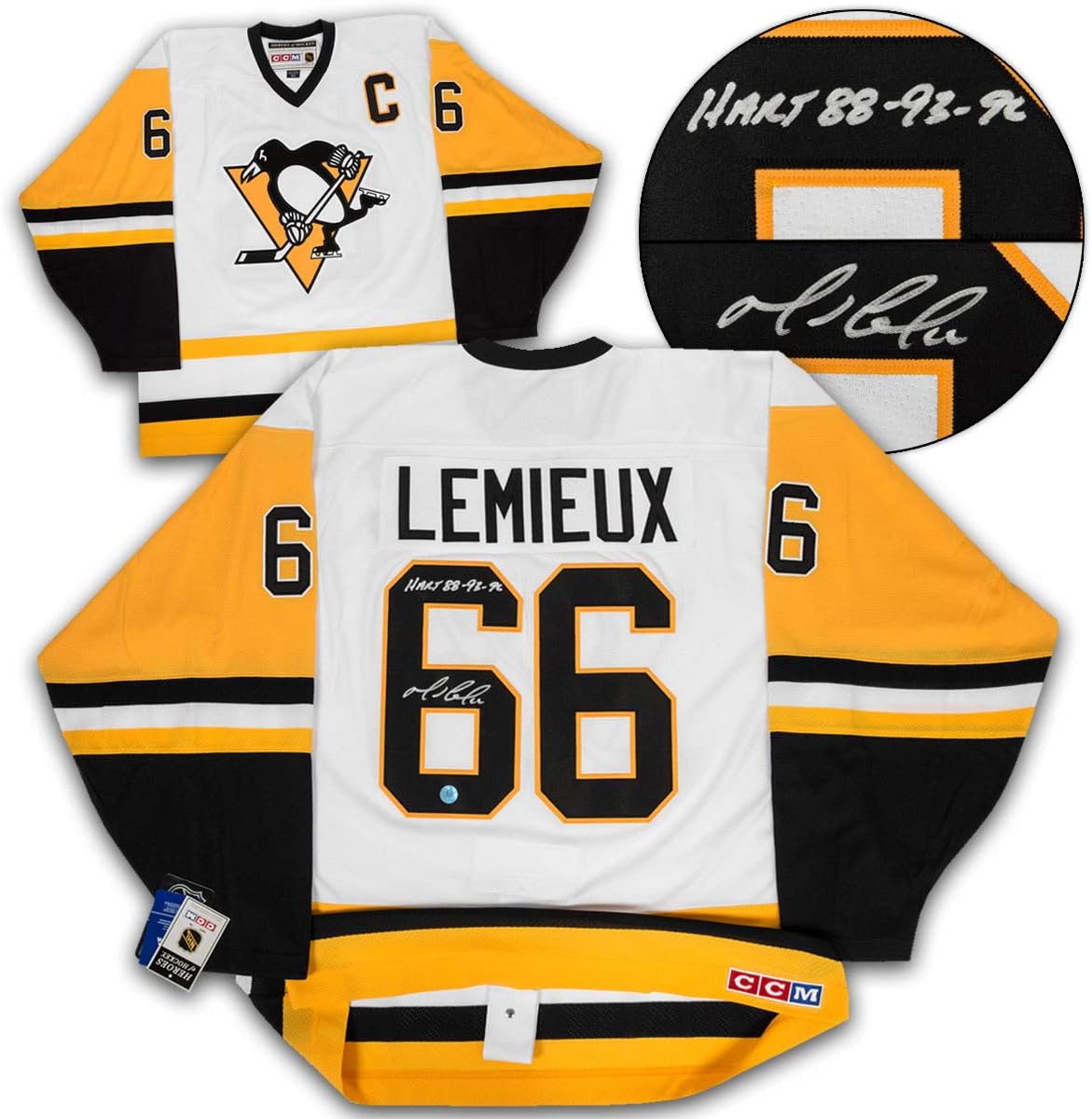 lemieux signed jersey