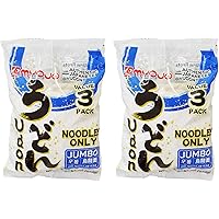 Myojo Jumbo Size Authentic Japanese Udon Noodles, (2 Pack, Total of 41.88oz)