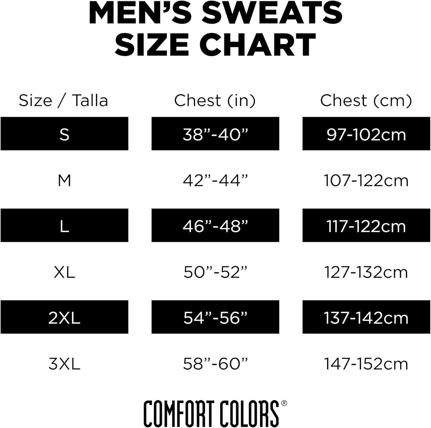 Comfort Colors Adult Crewneck Sweatshirt at  Men’s Clothing store