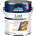 TotalBoat-496608 Lust Marine Varnish, High Gloss and Matte Finish for Wood, Boats, Outdoor Furniture (Matte, Gallon)