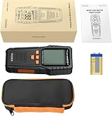 Proster Pinless Moisture Meter with Backlit LCD, 4 Modes, 19mm Depth view 8