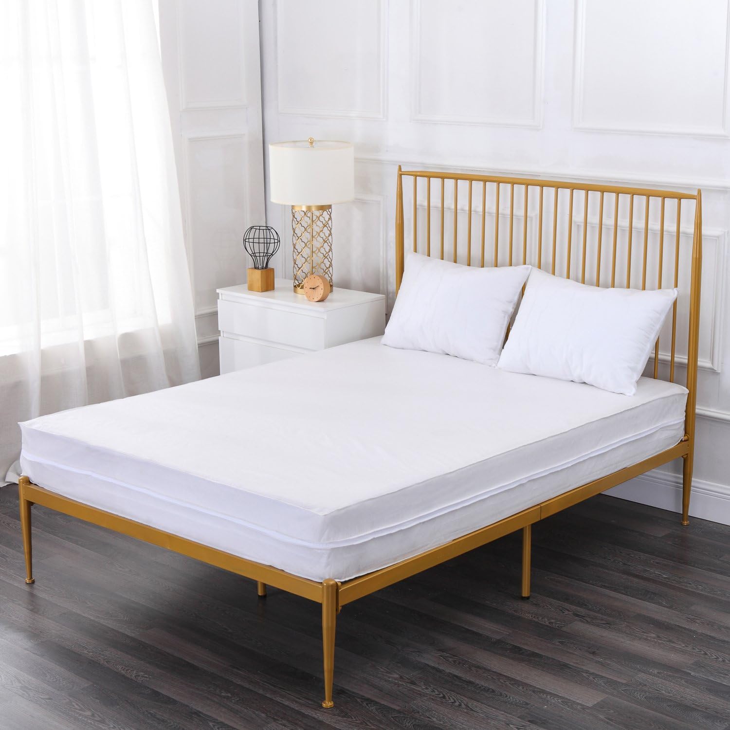 Permafresh Antibacterial Mattress Protector, Queen