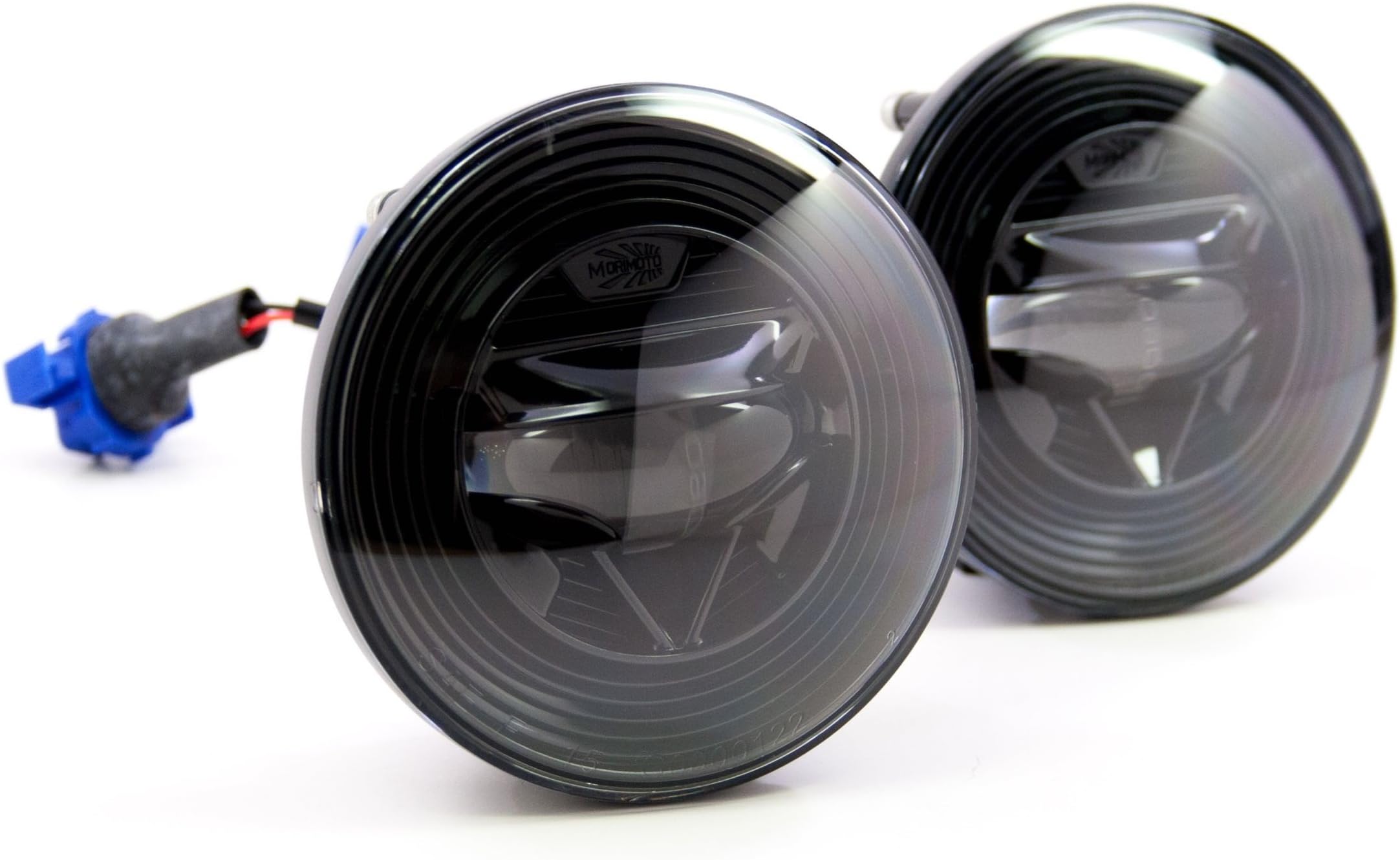 MB Auto fits 2015 2016 2017 2018 GMC SIERRA 2500 2500HD 3500 3500HD Morimoto Projector LED Fog Light replacement Clear Lens 5500K