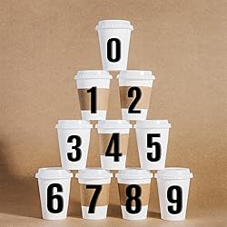 5 Sheets Mailbox Number stickers 4 Inch Waterproof