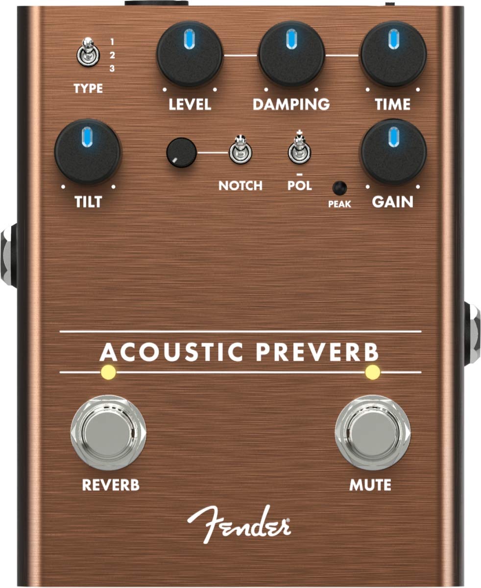 Fender 'Acoustic Preamp/Reverb' Guitar Effects Pedal