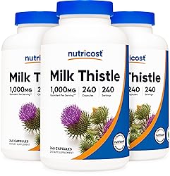 Nutricost Milk Thistle 250mg, 240 Capsules