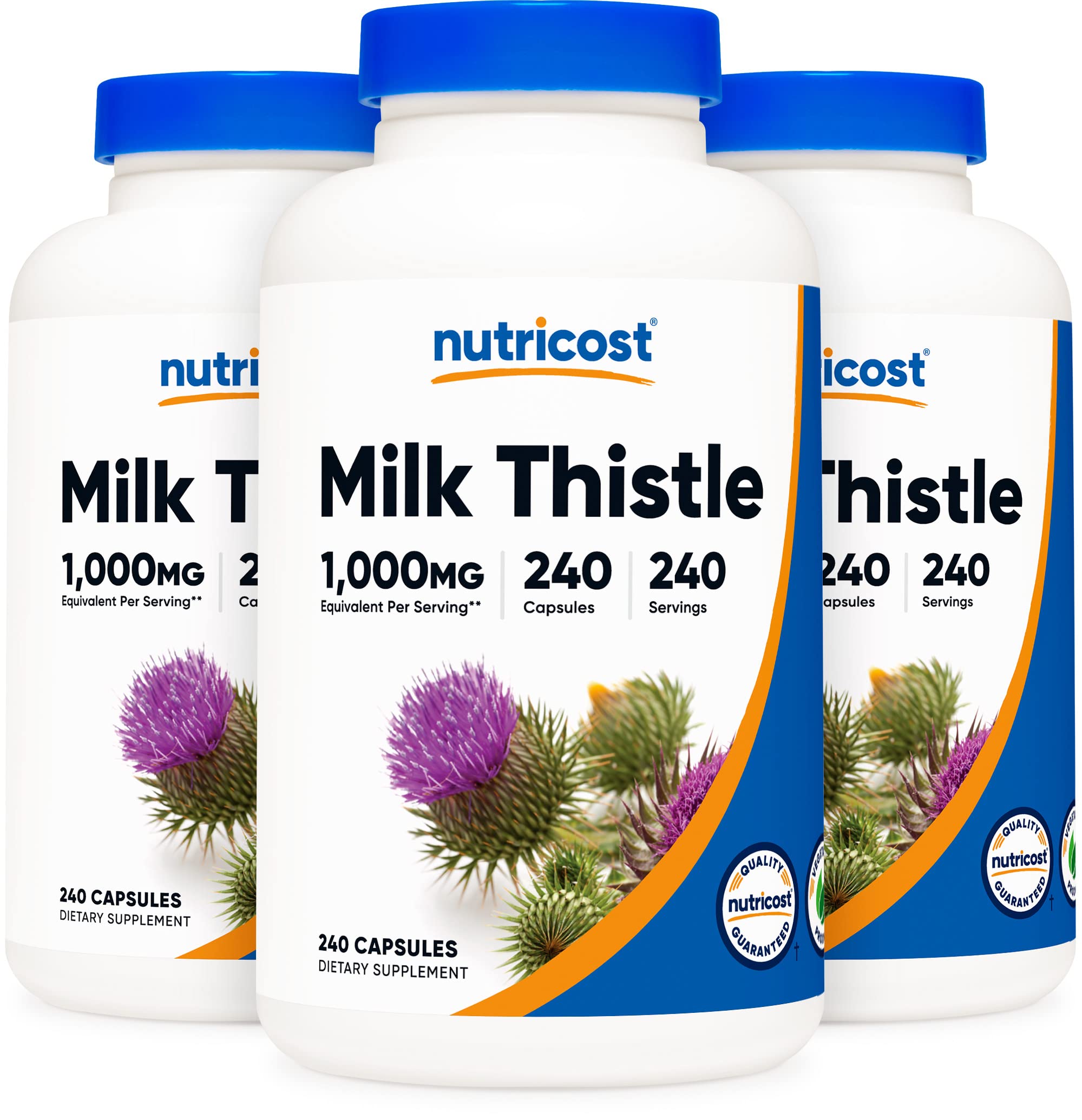 Nutricost Milk Thistle 250mg, 240 Capsules