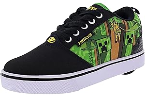 Heelys Unisex-Adult Minecraft Pro 20 (Little Kid/Big Kid/Adult) Wheeled Heel Shoe