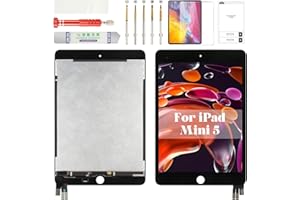 BEXUPULL for iPad mini 5 Screen Replacement for iPad mini 5 LCD A2126 for iPad mini 5 Digitizer Display Screen Touch Assembly Repair Kits A2133 A2124 A2125 Black