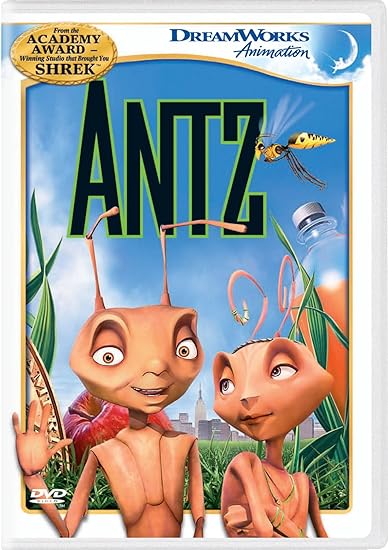 Amazon Com Antz Dvd Woody Allen Dan Aykroyd Anne Bancroft Jane Curtin Danny Glover Gene Hackman Jennifer Lopez John Mahoney Paul Mazursky Grant Shaud Sylvester Stallone Sharon Stone Christopher Walken Eric Darnell Tim