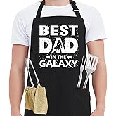 Kaidouma Grill BBQ Aprons for Men - Men's Funny Chef Cooking Grilling Apron with 2 Pockets