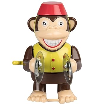 monkey banging cymbals