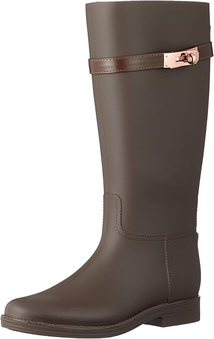 Amazon Co Jp Randa Ka Women S Boots Belt Design Rain Long Boots Shoes Bags