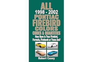 All 1998-2002 Pontiac Firebird Colors, Codes & Quantities: How Rare is Your Firebird, Formula, Firehawk or Trans Am?