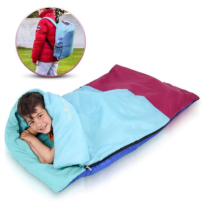 Kids or Children's Junior Sleeping Bags Polyester Ultralight Sleeping