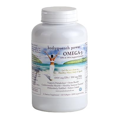 Buy Omega-3 High Potency DHA and EPA Support Complex - 2000 mg Natural Fish  Oil Concentrate Supplies 1000 mg EPA 500 mg DHA per Serving, 120 Softgels  Online in Italy. B01M1HJZFI