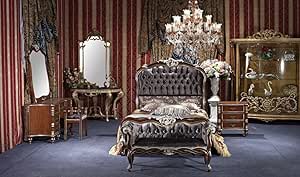 Amazon.com: George Versailles classic traditional Furniture Bedroom Set