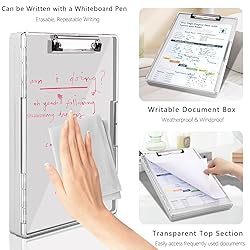 Clipboard with Storage,Heavy Duty Clip Boards