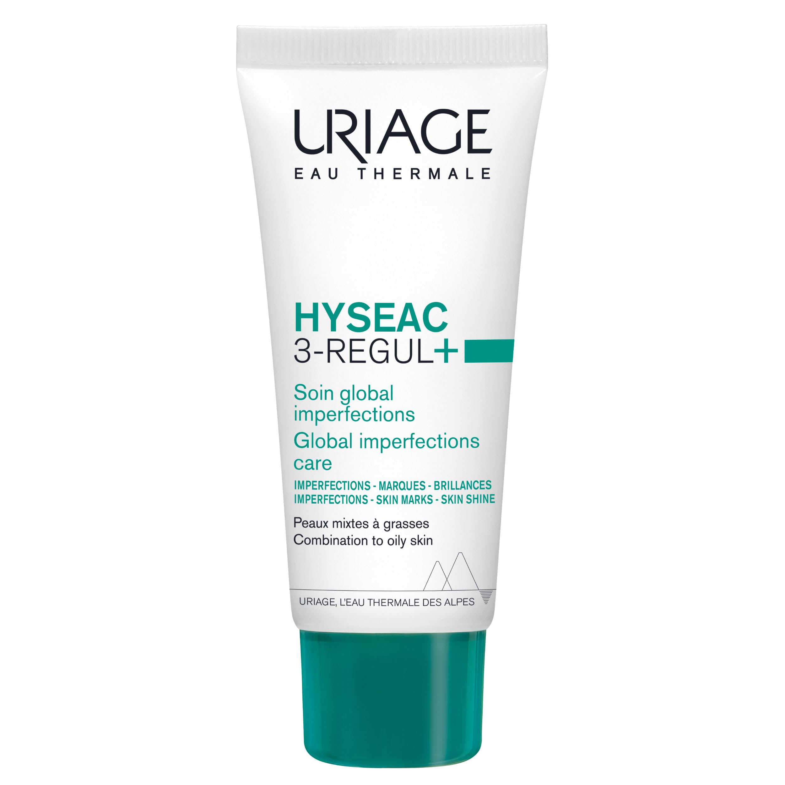 Uriage Hyséac Anti-Blemish Global Care 40ml - Reduces Pimples & Spots, Clarifies Pores - Salicylic Acid & AHA Cream - Effective from 4 Hours ! Paraben & Oil-Free, Non-Comedogenic