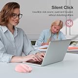TECKNET Bluetooth Mouse Tri-Mode 4800DPI Rechargeable 6 Buttons Silent view 5