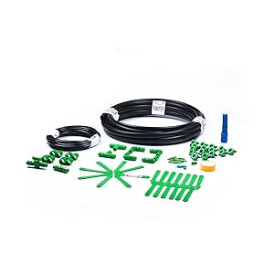 M DripKit Drip Irrigation Garden Watering 100 Plants Drip Kit