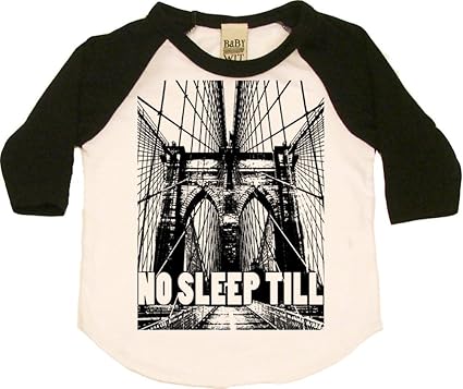 no sleep till brooklyn onesie