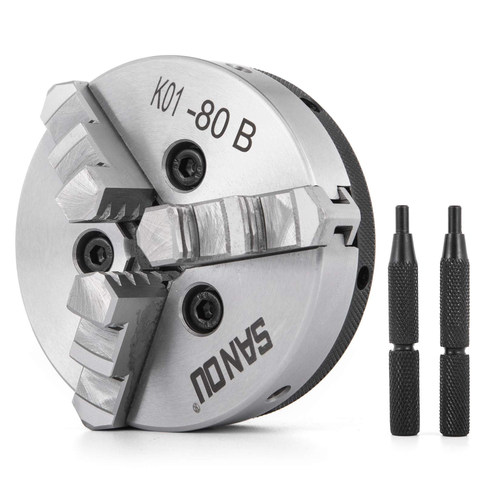 Buy Mophorn K0180 Lathe Chuck 3",Metal Lathe Chuck SelfCentering 3Jaw,Lathe Chuck Steel