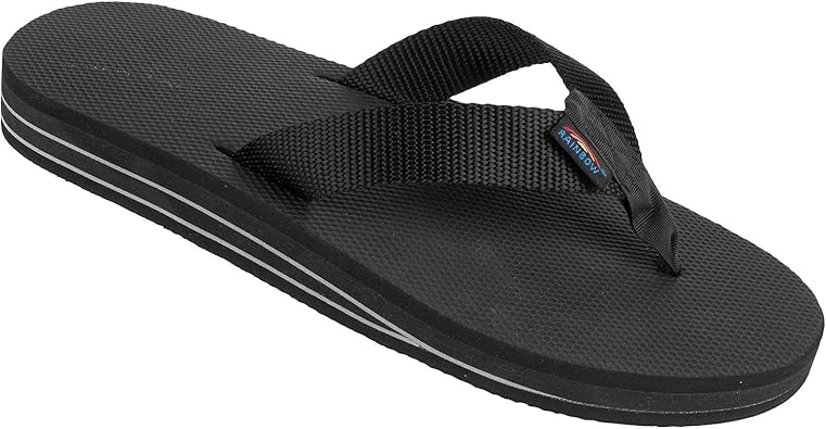 rainbow flip flops mens amazon