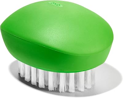 OXO Good Grips Vegetable Brush Nylon Bristles Flexible Non-Slip Grip