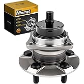 Nhsmgt 512217 Rear Wheel Bearing Hub Assembly Compatible with Toyota Corolla 2003-2008, Prius 2004-2009, Matrix 2003-2008, for Pontiac Vibe 2003-2008 with ABS 5 Lug