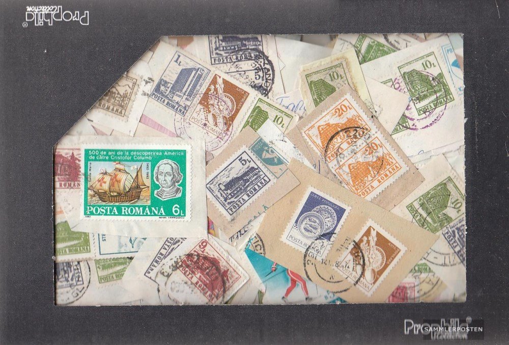 Prophila Collection Romania 100 Grams kilo goods fine used/cancelled with at least 10% special stamps (Stamps for collectors)
