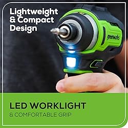 Greenworks 24V Brushless 1/4" Cordless Impact