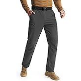 Libin Men's Hiking Pants with 8 Pockets Lightweight Stretch Cargo Work Pants Quick Dry Water Resistant Travel Outdoor