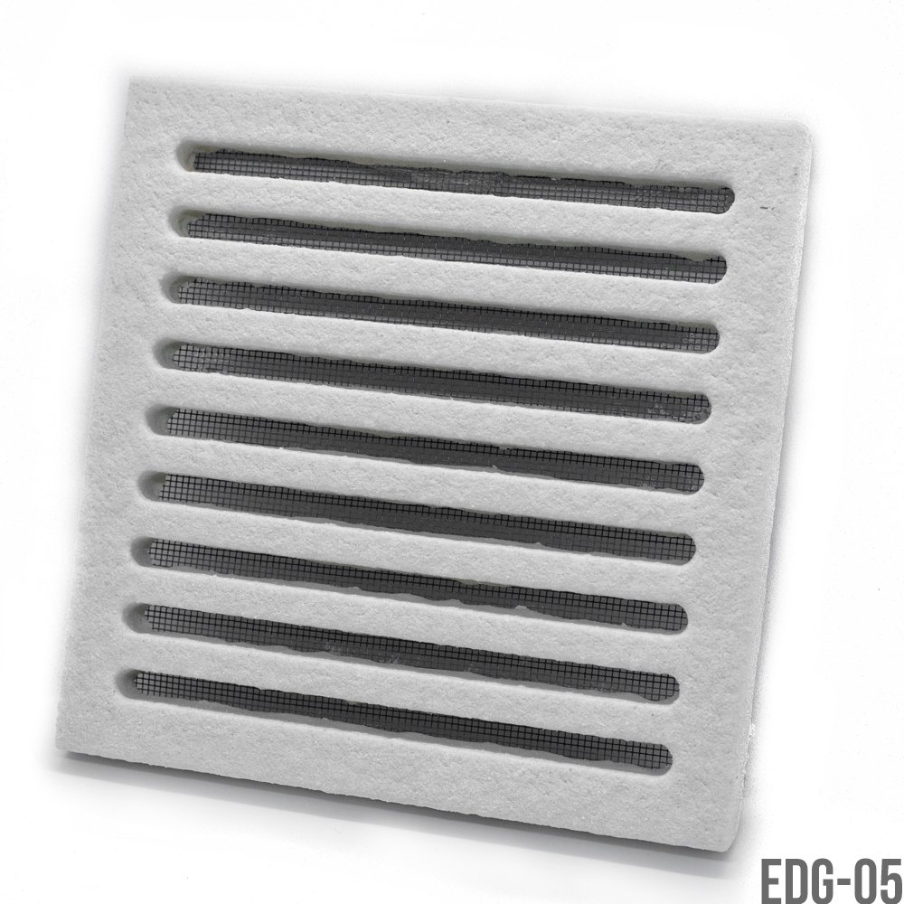 Climatización Rejilla decorativa cuadrada para ventilación de exterior