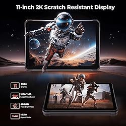 HOTWAV R9 Plus Rugged Tablet, 11 Inch 2K