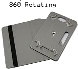 Mobile Stuff 10" 10.1" Android Tablet Case Leather Stand 360 Rotating Folio + view 9
