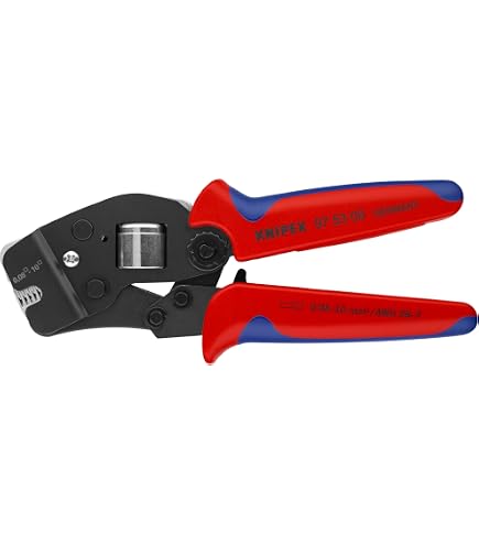 KNIPEX Tools 97 53 04 Crimping Pliers for end sleeves with lateral