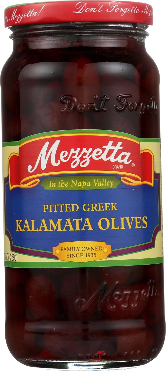 Mezzetta Pitted Greek Kalamata Olives (6x9.5Oz) Amazon.ca Grocery