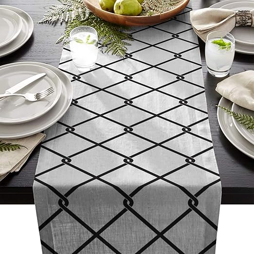 Amazon Com Artshowing Simple Table Runner Party Supplies Fabric