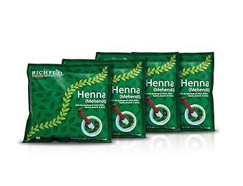 Richfeel Heena Mehndi Powder 100g each - Pack of 4