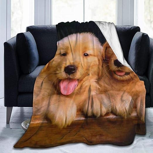 golden retriever puppy bed