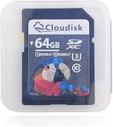 Cloudisk 64GB SD Card for Digital Cameras - High Resolution RAW JPEG view 2