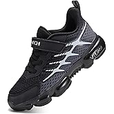 JMFCHI Kids Sneakers Boys Girls Tennis Running Shoes Outdoor Hiking Sneaker for Boys Athletic Breathable