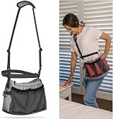 Jomewory Utility Tool Belt Pouch for Women Garden Cleaning Pockets Grey view 9