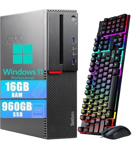 Amazon.com: Lenovo ThinkStation E31 Tower PC, Intel Quad