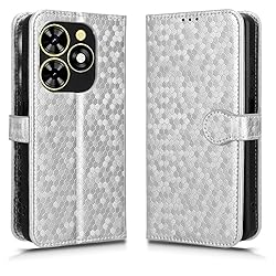 Kukoufey Leather Case Compatible with Tecno Pop