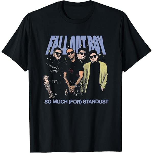 Amazon.com: FALL OUT BOY Unisex-Adults T-Shirt, Black, Small