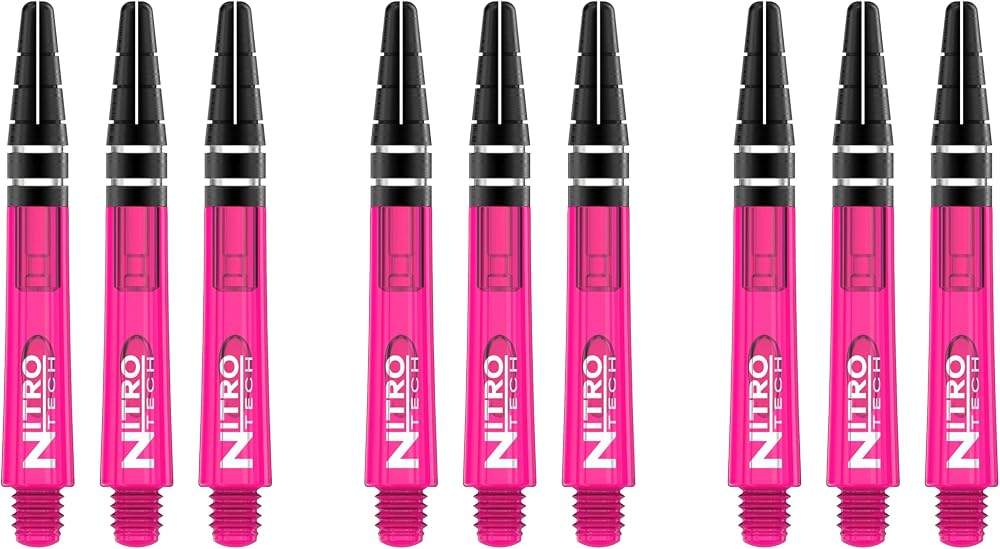 RED DRAGON Nitrotech Short Stems Pink 3 sets per pack 9 Stems