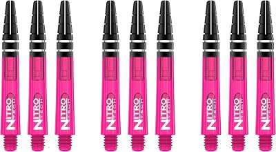 RED DRAGON Nitrotech Short Stems Pink 3 sets per pack 9 Stems